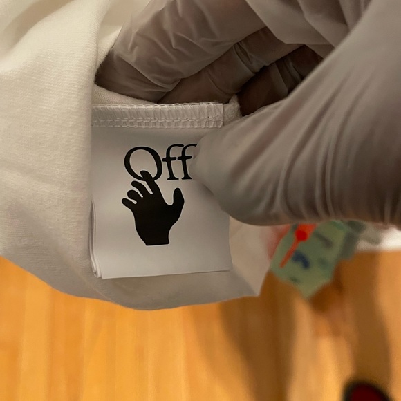 Off-White Mona Lisa Short-Sleeve Over Tee 'White/Black' - Picture 10 of 13